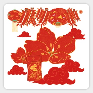 chinese new  year Magnet